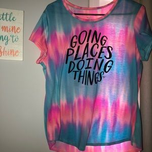 Justice size 24 plus tie dye T-shirt